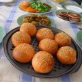 Pan de Ketchup con Hamburguesas de calabaza[...]
