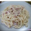 Tallarines a la Carbonara