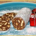 Salchichón de chocolate