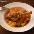 Gallo de Casa Guisado (Pollo de Corral)