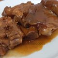 MANITAS DE CERDO GUISADAS EN SALSA DE AVELLANATE