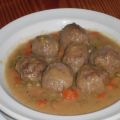 ALBONDIGAS A LA JARDINERA