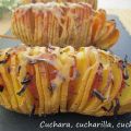 Patatas hasselback o en abanico