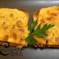 Tortilla picante de chorizo