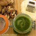 Salsa pesto de nueces