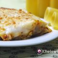 Canelones boloñesa en tubo