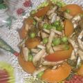 ENSALADA DE ALCACHOFA GUISANTES TIERNOS Y[...]