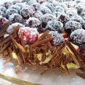 Pastel de cerezas