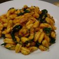 Receta nº65_ Pasta con espinacas baby