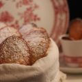 Madeleines de lima y vainilla