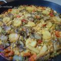Paella de verduras