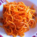 Espaguetis con tomate