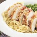 Pollo con salsa a la parmesana