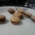 Macarons de chocolate