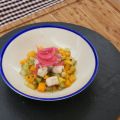 CEVICHE DE MERO CON MANGO, CEBOLLA MORADA Y[...]