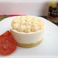 MINI-CHEESECAKE DE ATÚN CON MAYONESA DE MOSTAZA