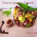 TARTAR DE AGUACATE Y REMOLACHA