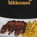 COSTILLAS ASADAS CON SOJA