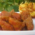 Carne o magro con tomate