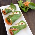 Rollitos de tortilla de espinacas, relleno de[...]
