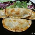 Empanadillas de pollo, champiñones, naranja y[...]