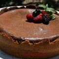 Tarta de chocolate y leche condensada