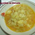 SOPA DE APIO CON PATATAS