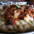 Cavatappi alla puttanesca