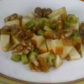 ensalada de nueces y manzanas