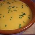 sopa de boniato y manzana