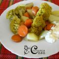 Brócoli con patatas y zanahorias