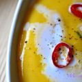 CREMA DE CALABAZA ASADA CON JENGIBRE Y LECHE DE[...]