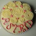 Carrot cake con buttercream de chocolate blanco