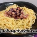 Pasta en blanco