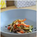 wok de verduras con salsa de soja