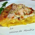 Tortilla de gambas y gulas