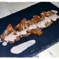 Setas a la plancha con salsa de queso