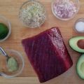 Tartar de lomo de atún rojo con aguacate -[...]