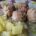 Albóndigas en salsa verde