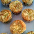 Muffins de bacon y champiñones