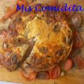 QUICHE DE CHAMPIÑONES Y JAMÓN