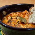 Cazuela de Mejillones y Gambas