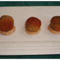 Mini bombas de butifarra negra