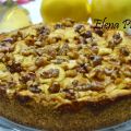 Tarta de queso con manzana, nueces y canela (o[...]