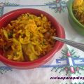 FIDEUÁ DE POLLO Y VERDURAS (THERMOMIX)