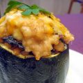 CALABACÍN RELLENO CON TROMPETAS DE LA MUERTE Y[...]
