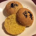 Pan de hamburguesa al cúrcuma
