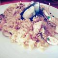 Paella de Calamares, Gambas y Mejillones