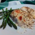 Filetes de merluza con queso en microondas