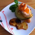 PINCHO DE TOMATE, CALABACÍN Y HUEVO